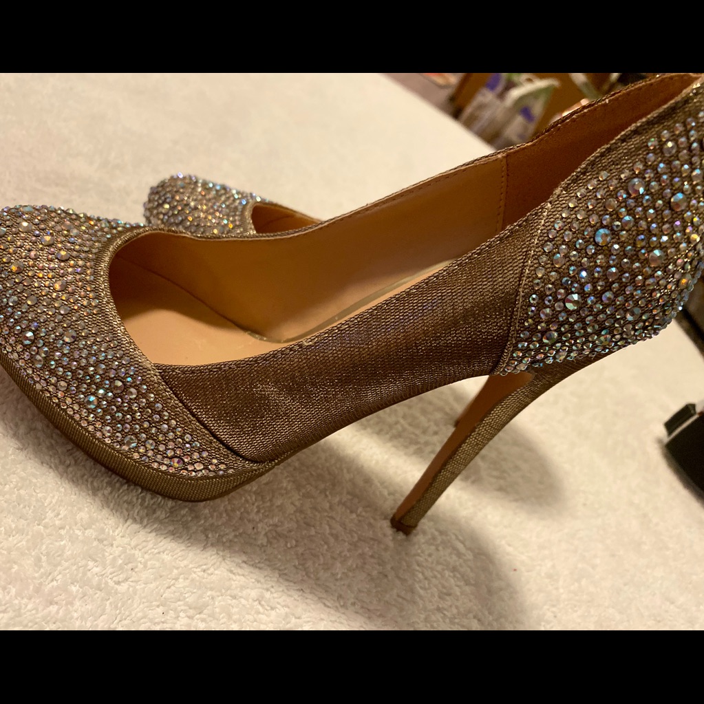 Brand New Crystal Heels By De Blossom Collection Brand New Crystal Heels By De Blossom Collection